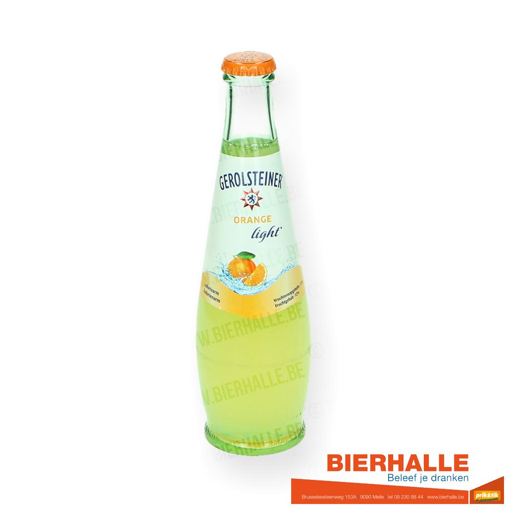 GEROLSTEINER ORANGE LIGHT 25CL