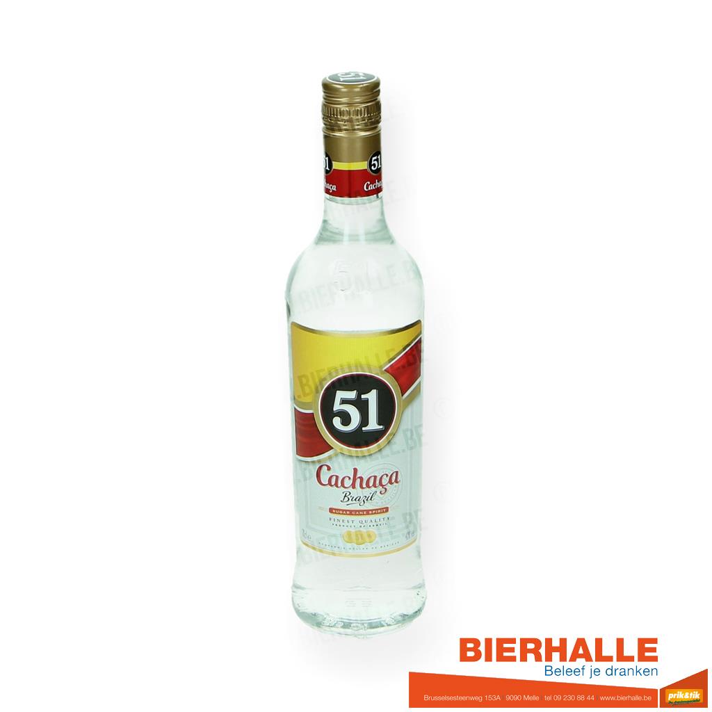 CACHACA 51 BRAZIL 70CL 40%