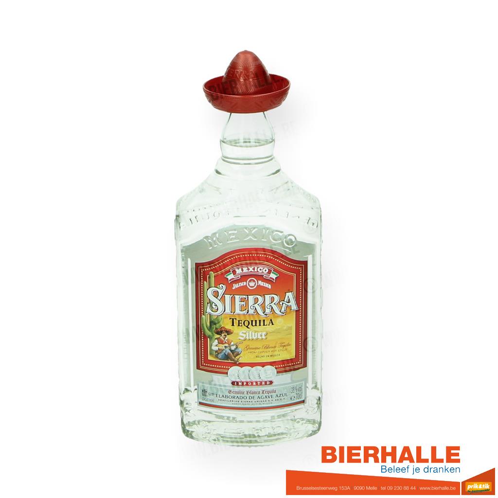 TEQUILA SIERRA SILVER 70CL *38%