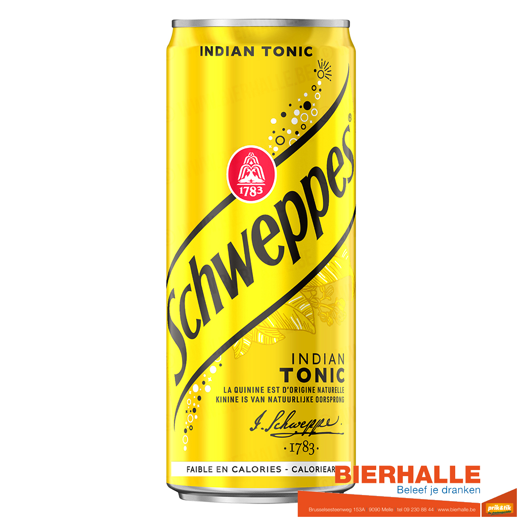 SCHWEPPES TONIC 33CL BLIK