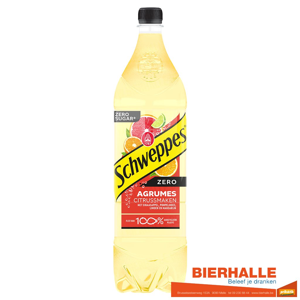 SCHWEPPES AGRUM ZERO 1500 PET