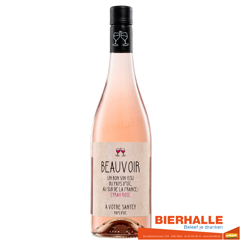 ROSE BEAUVOIR SYRAH 75CL *2023