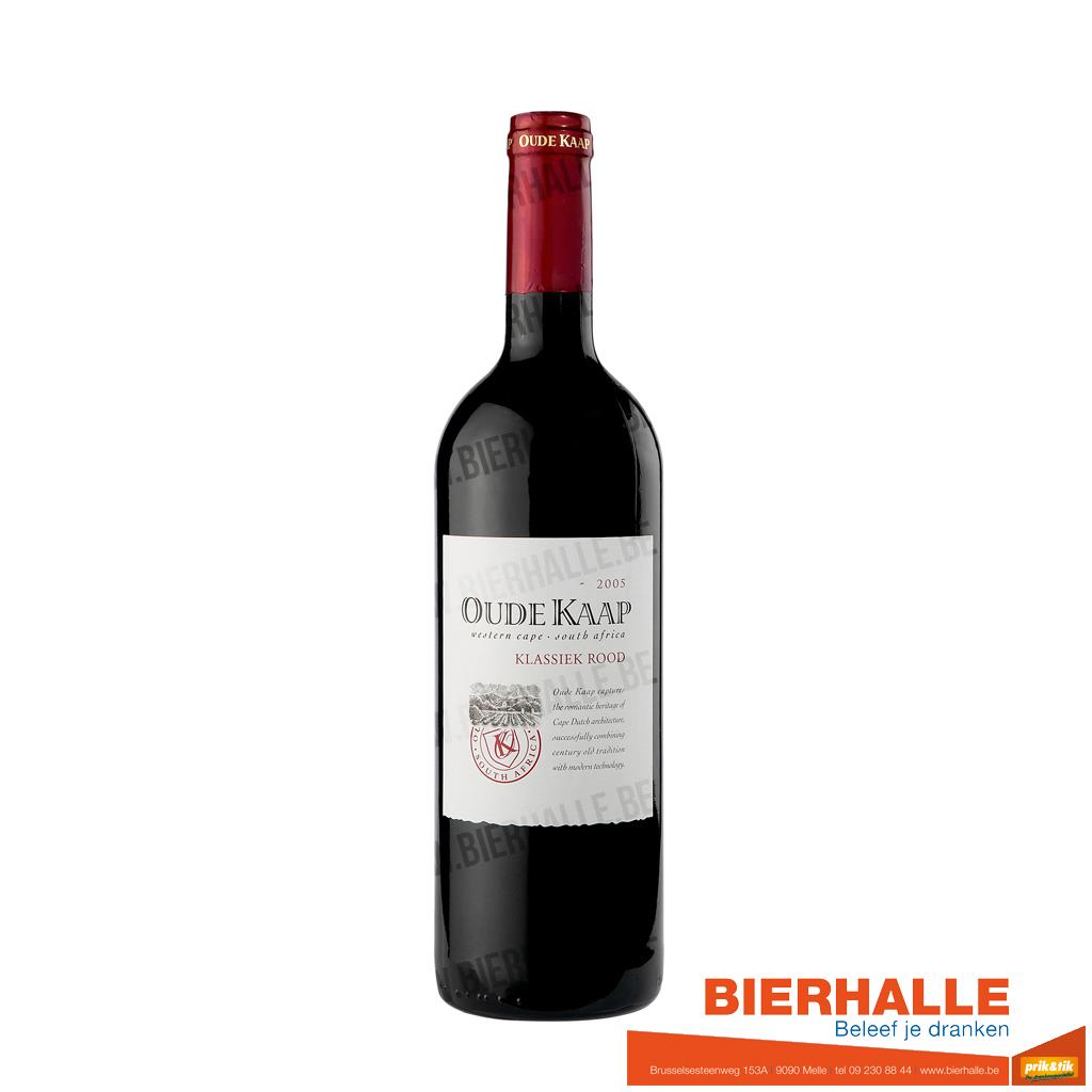 OUDE KAAP KLASSIEK ROOD 75CL *2023