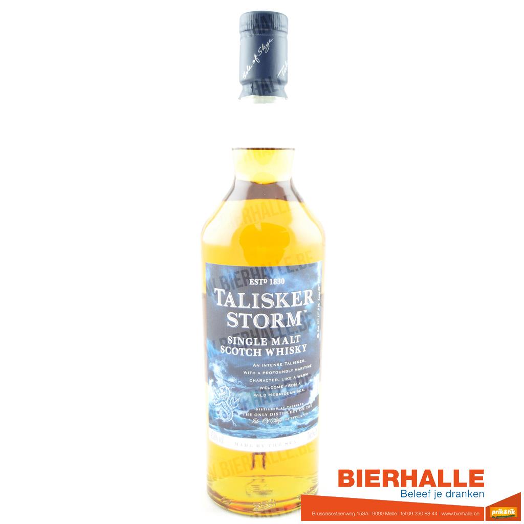 WHISKY TALISKER STORM SINGLE MALT 70CL 45,8%