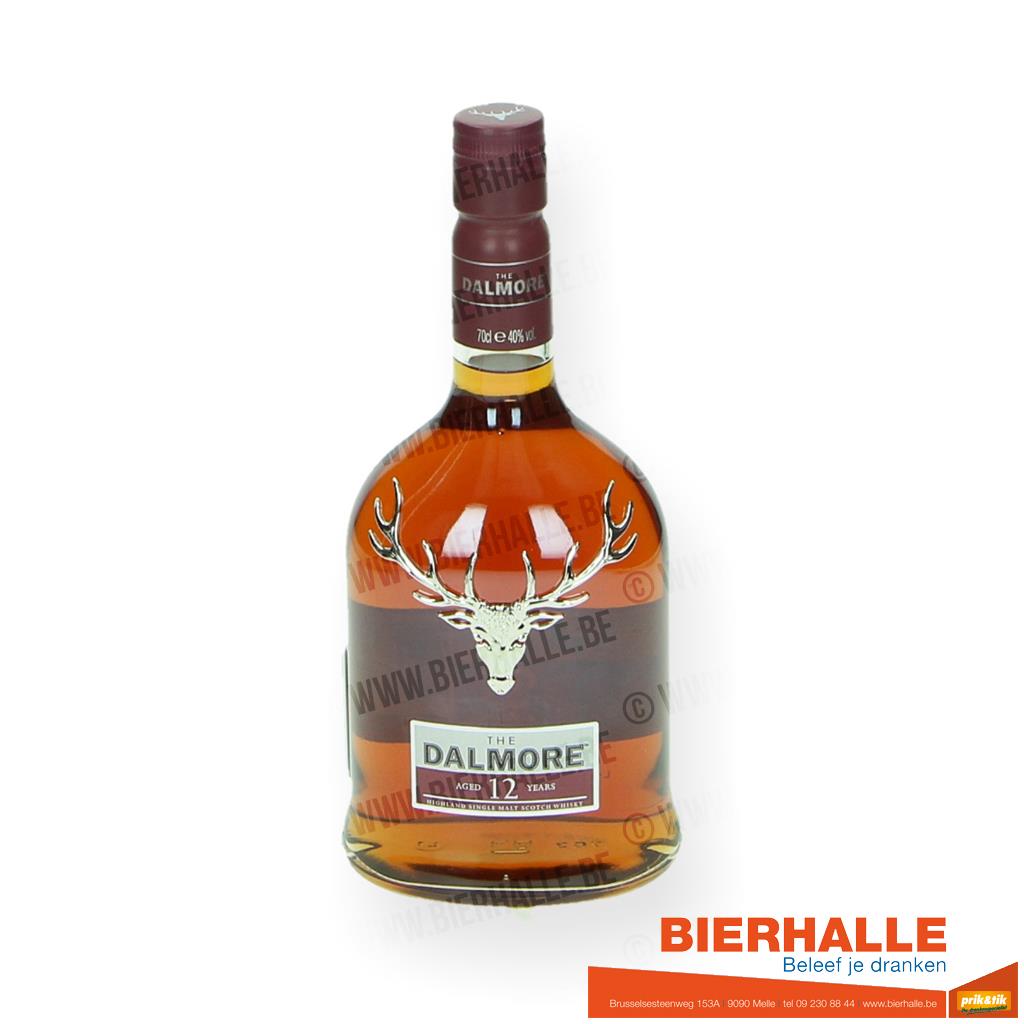 WHISKY DALMORE 12J 40% 70CL