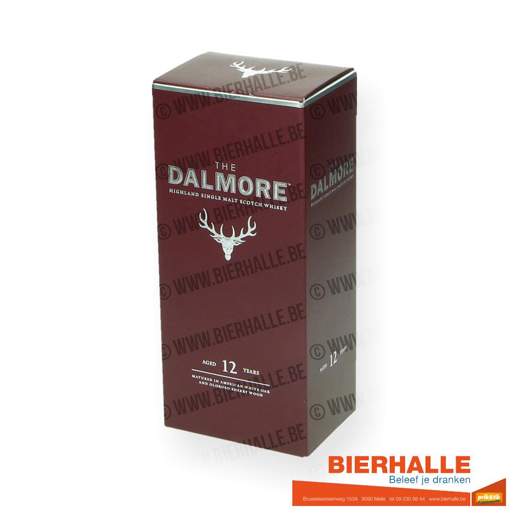 WHISKY DALMORE 12J 40% 70CL