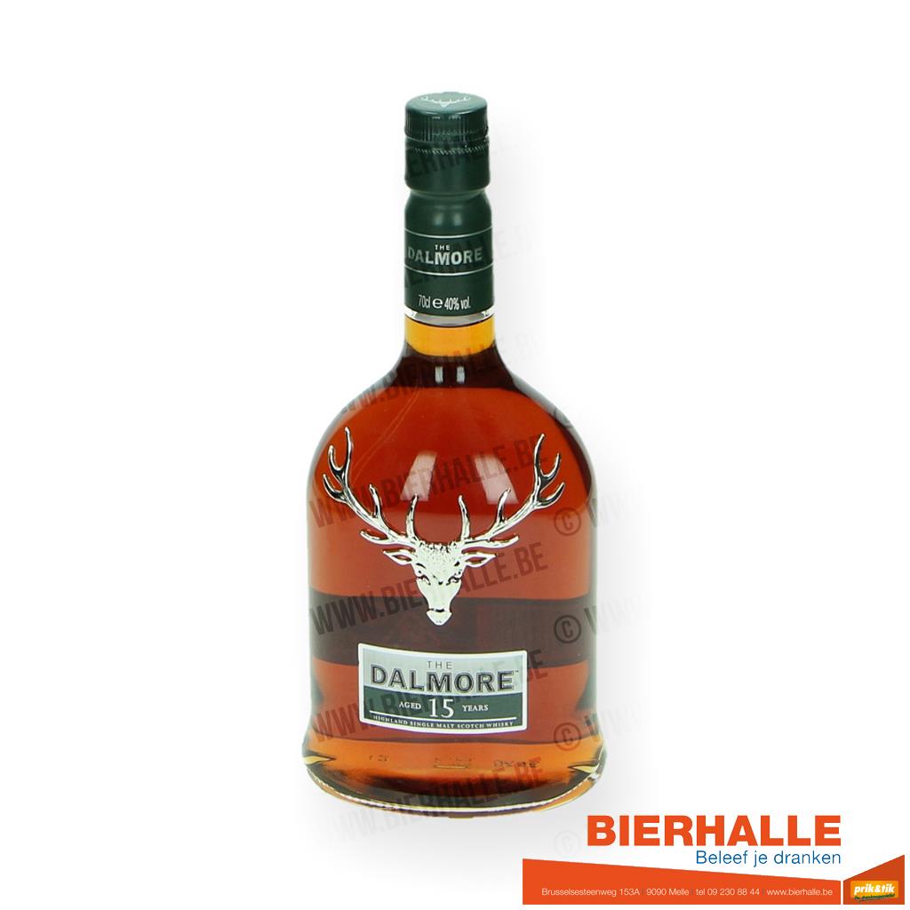 WHISKY DALMORE 15J 40% 70CL