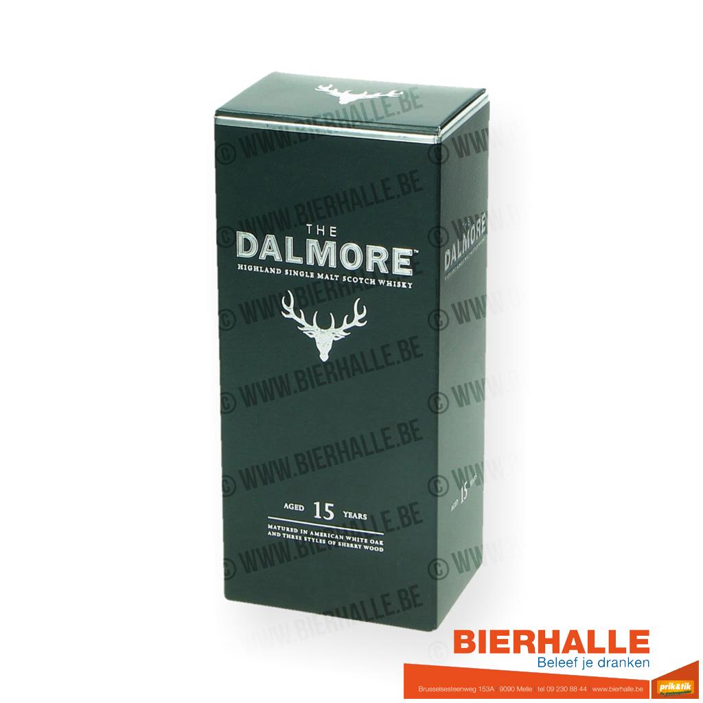 WHISKY DALMORE 15J 40% 70CL