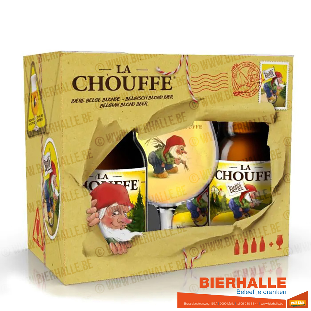 LA CHOUFFE 33CLX4+GLAS*GIFT