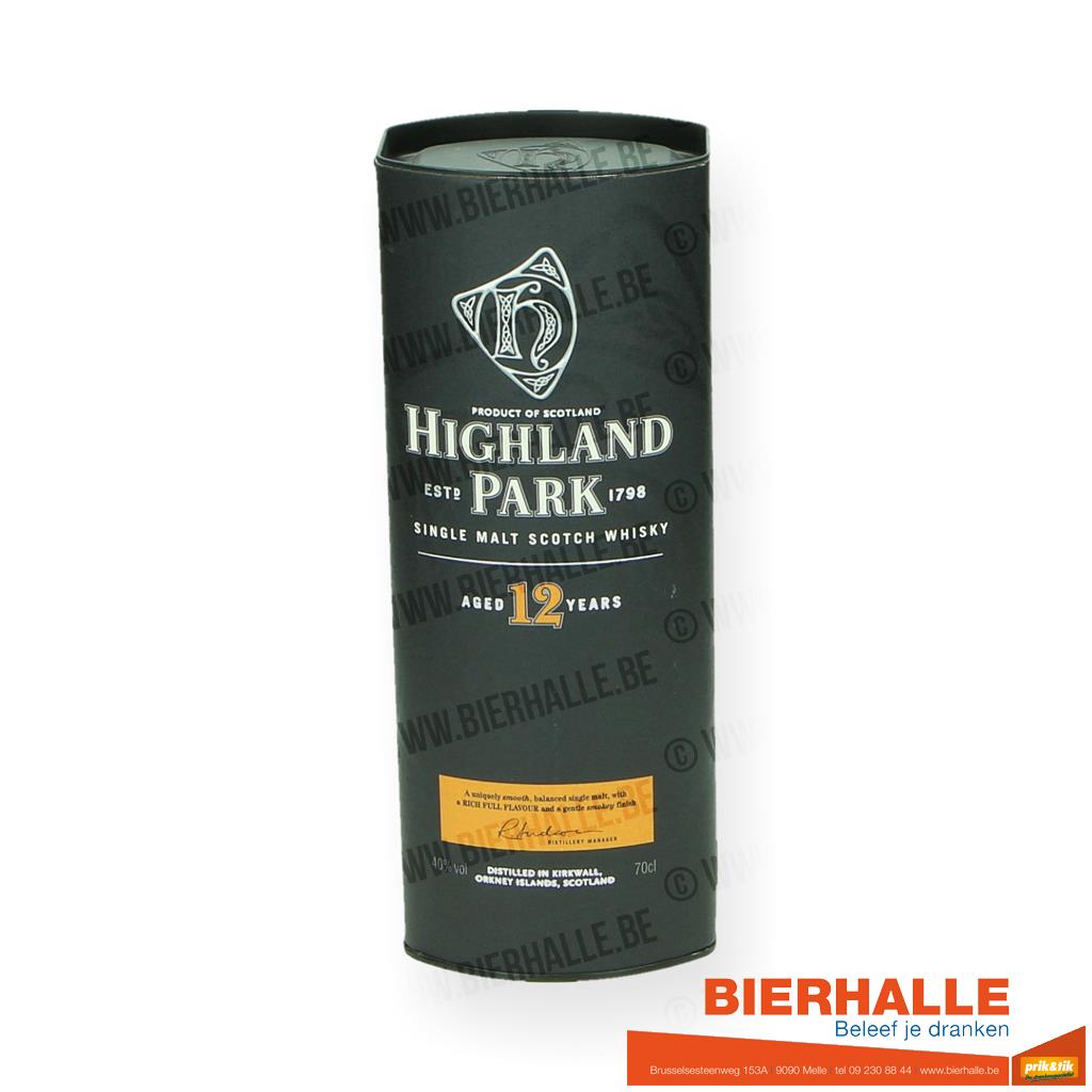 WHISKY HIGHLAND PARK 12Y 70CL SINGLE MALT