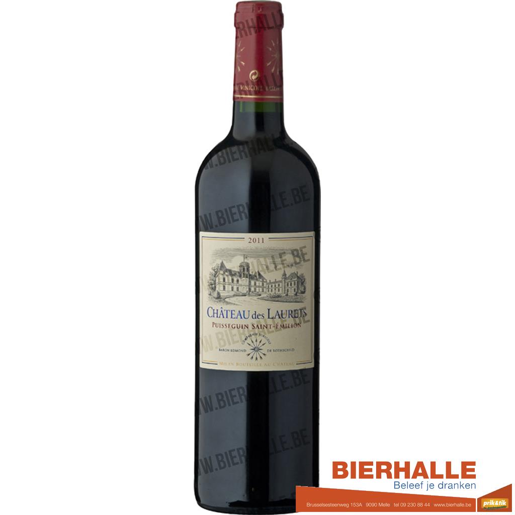 CHATEAU DES LAURETS 75CL PUISSEGUIN ST EMILION *20