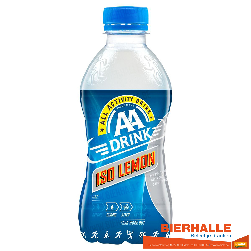 AA DRINK ISO LEMON 33CL *PET