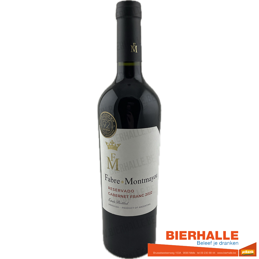 FABRE MONTMAYOU CABERNET FRANC RESERV 75CL 2022