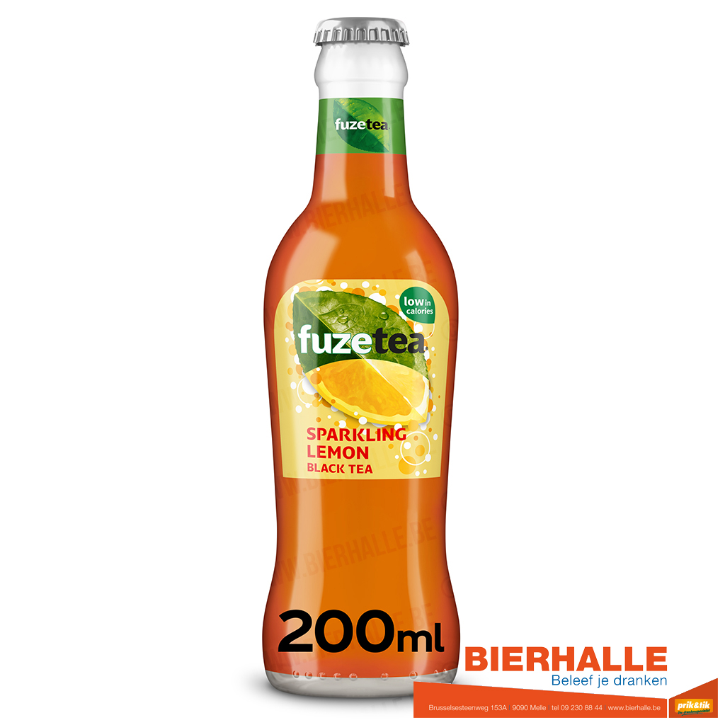 FUZE SPARKLING LEMON BLACK TEA 20CL