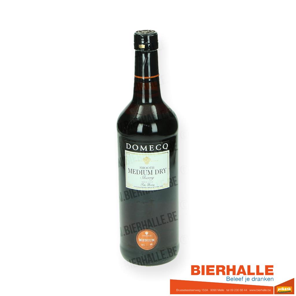 SHERRY DOMECQ MEDIUM 75CL