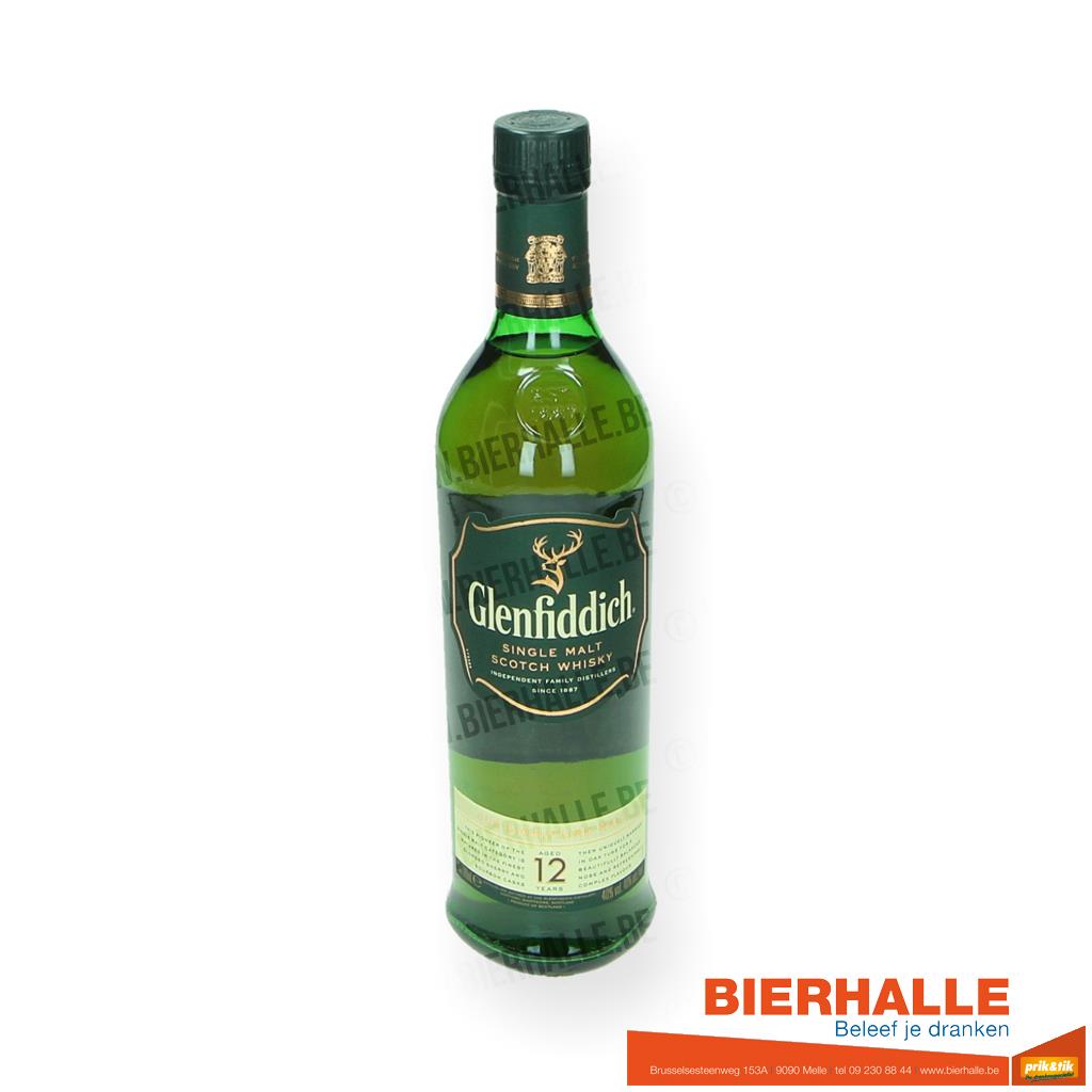 WHISKY GLENFIDDICH 12J 70CL 40%