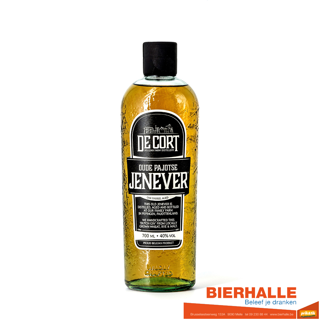 JENEVER DE CORT OUDE PAJOTSE NON AGED 70CL 40%