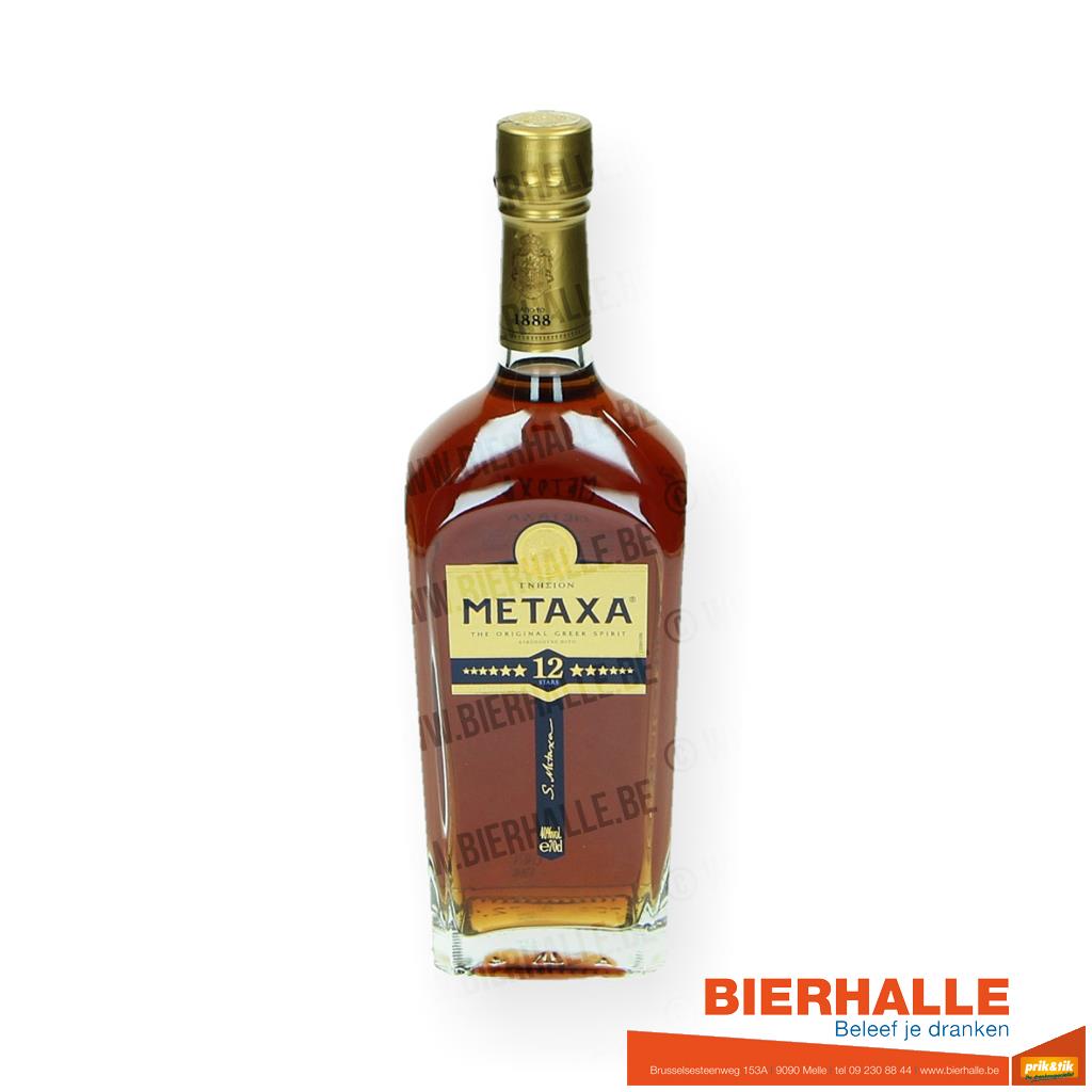 BRANDY METAXA 12 STERREN 40%  70CL 