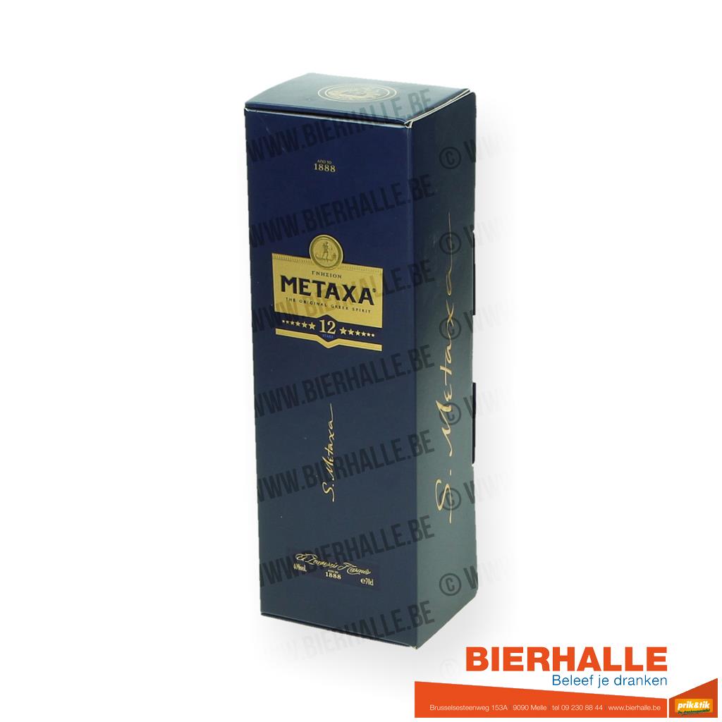 BRANDY METAXA 12 STERREN 40%  70CL 