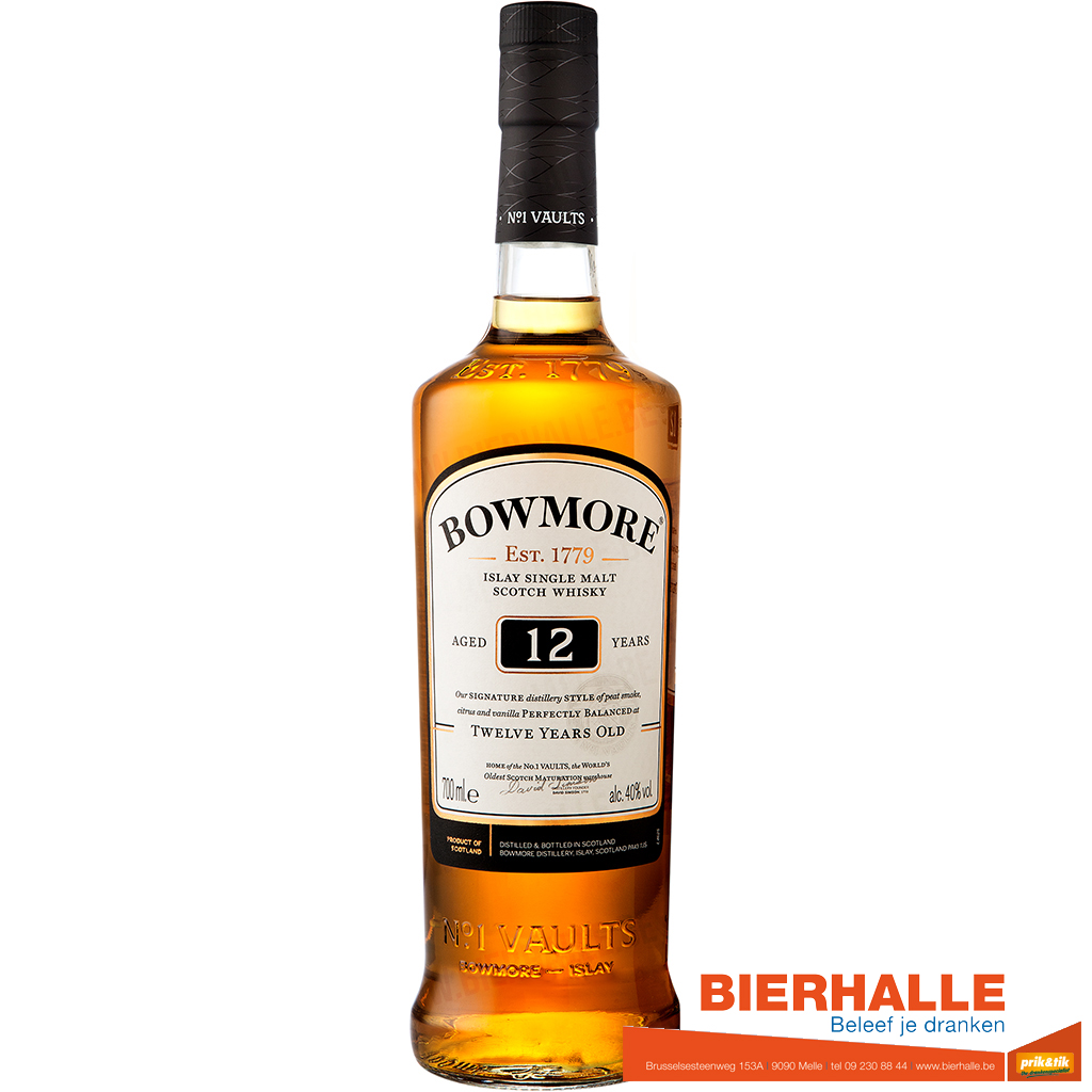 WHISKY BOWMORE 12Y 70CL 40%