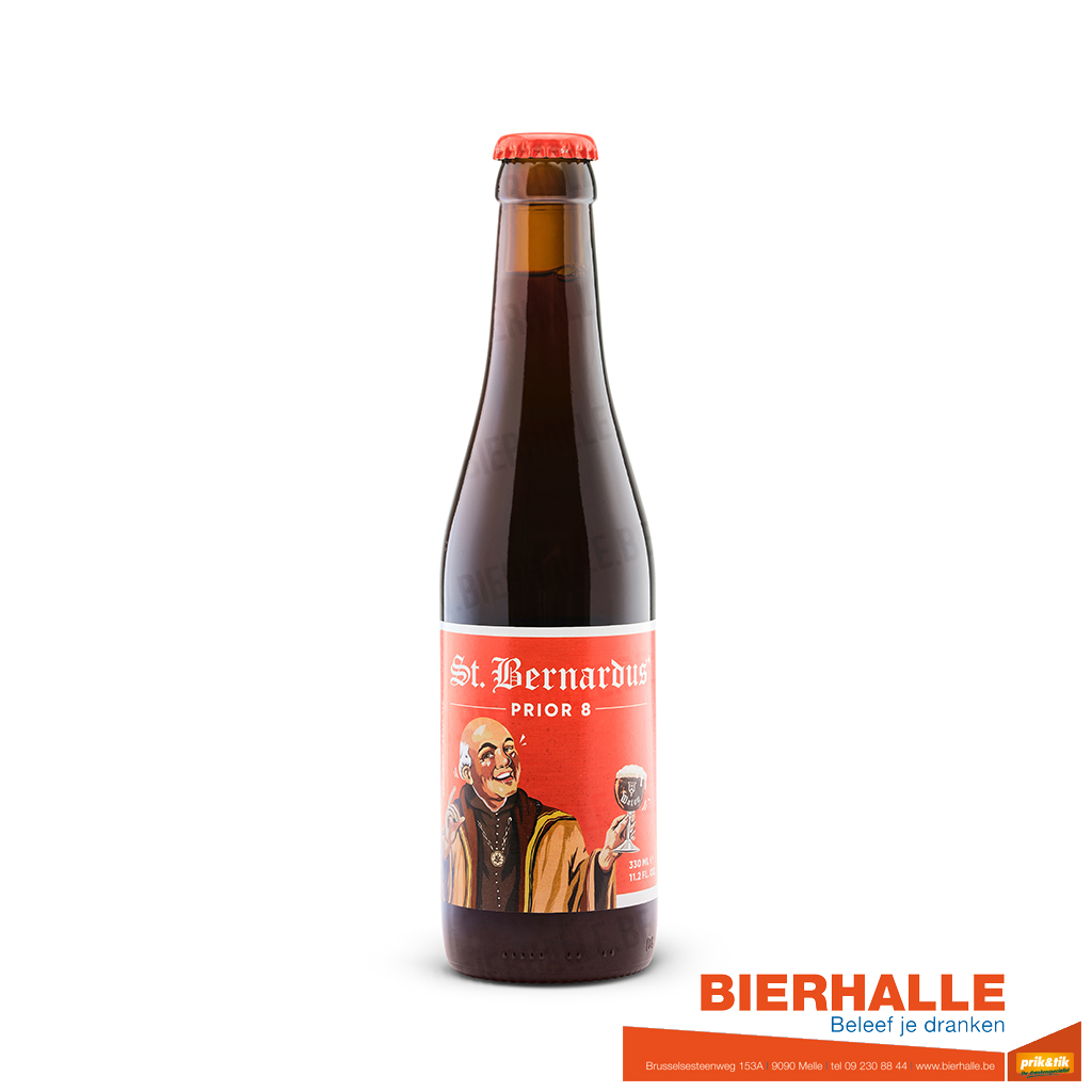 BERNARDUS 8° PRIOR 33CL - ROOD