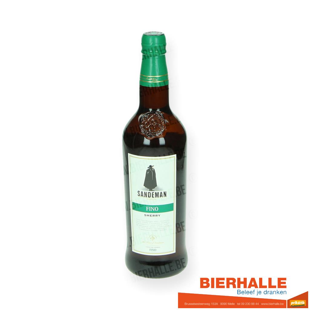 SHERRY SANDEMAN DRY  75CL