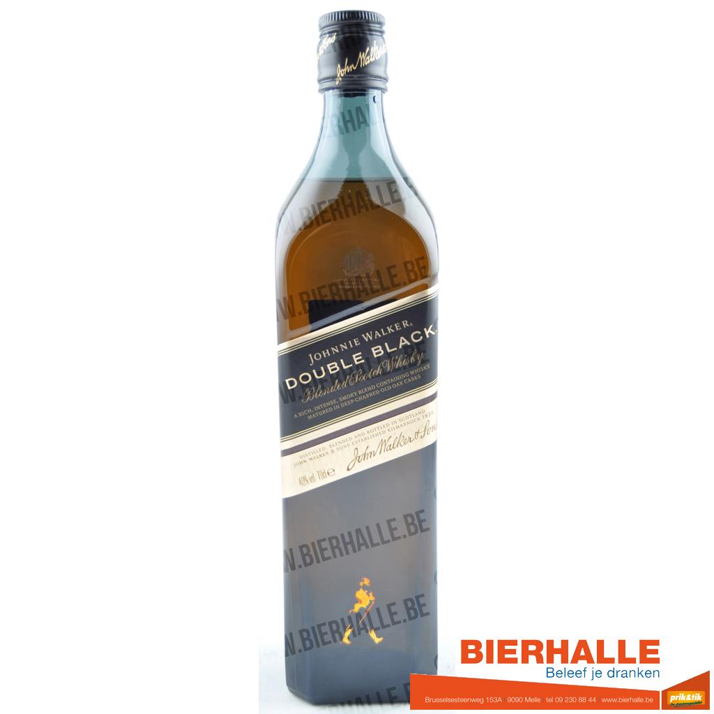 WHISKY JOHNNIE WALKER DOUBLE BLACK 70CL 40%