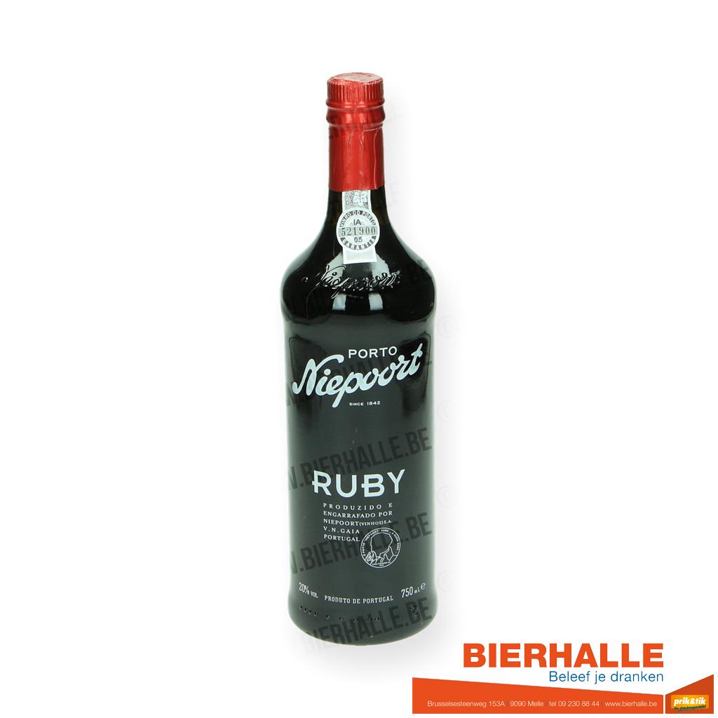 PORTO NIEPOORT RUBY 75CL