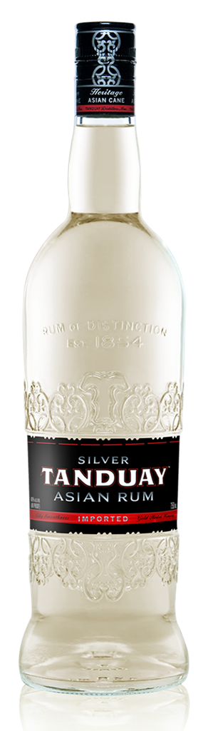 RUM TANDUAY SILVER   70CL - 40% ASIAN RUM FILIPINO