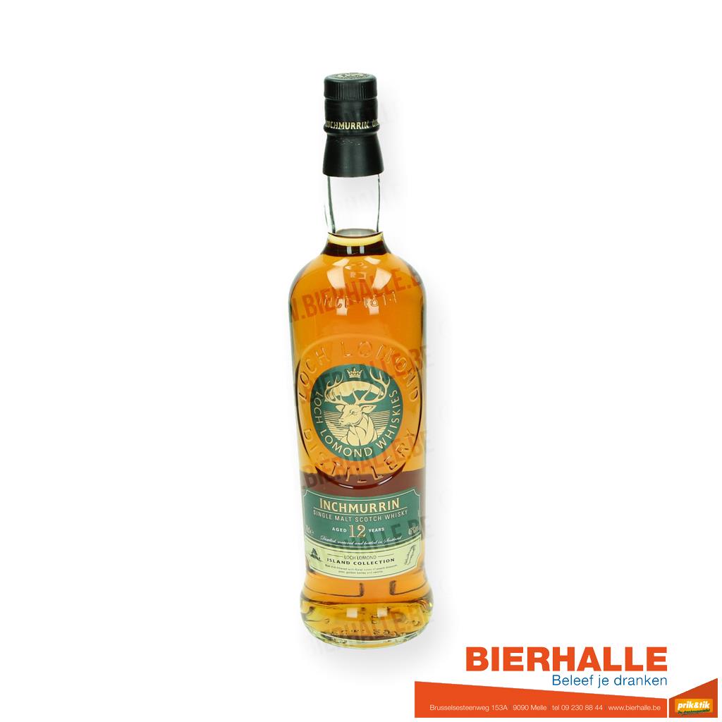 WHISKY INCHMURRIN 12J 70CL 40%