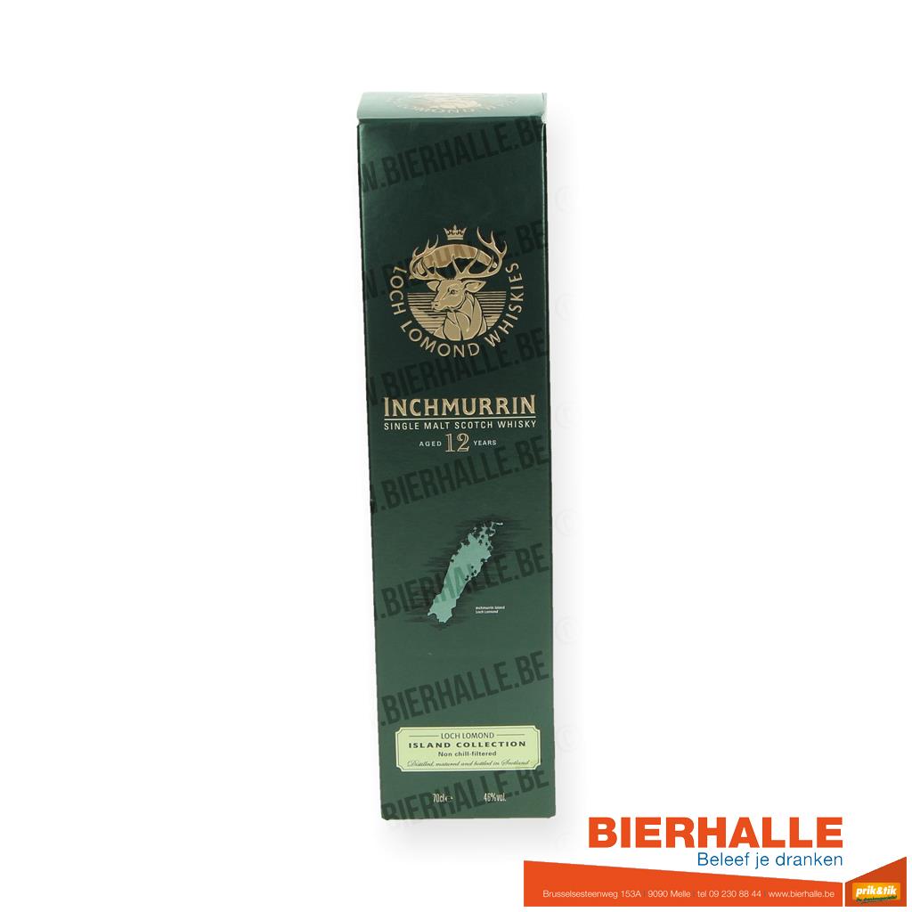 WHISKY INCHMURRIN 12J 70CL 40%