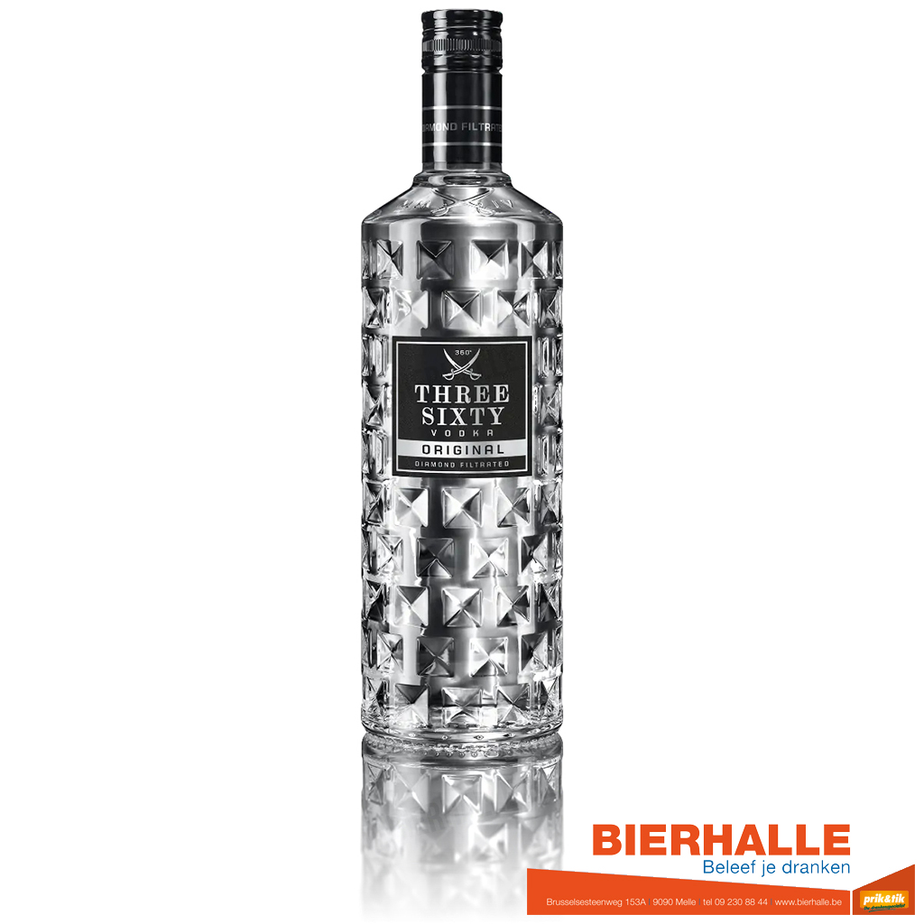 VODKA THREE SIXTY ORIGINAL 70CL 40%