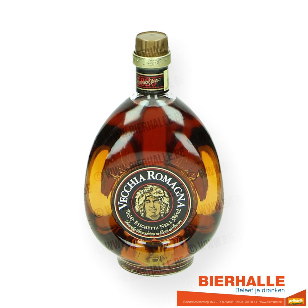 VECCHIA ROMAGNA 40% BRANDY 70CL 