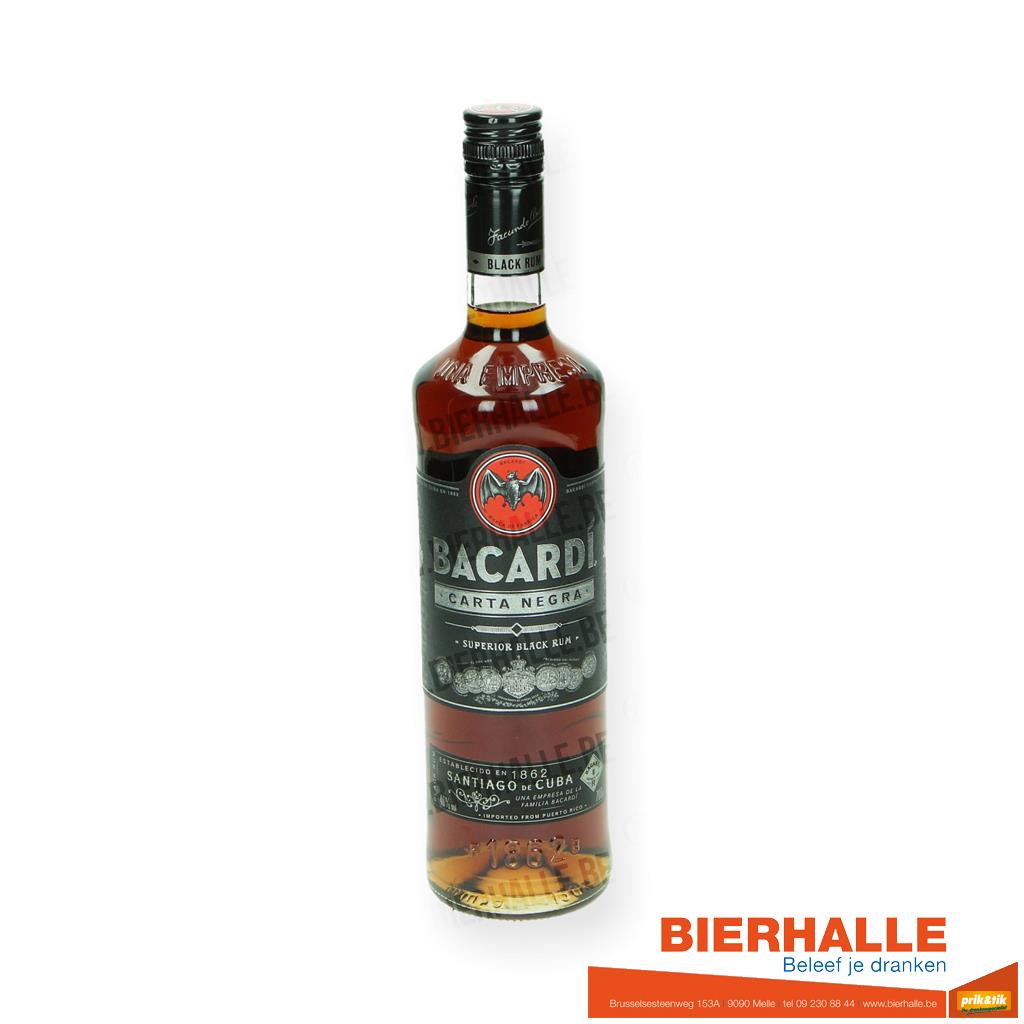 RUM BACARDI CARTA NEGRA 70CL - 40%