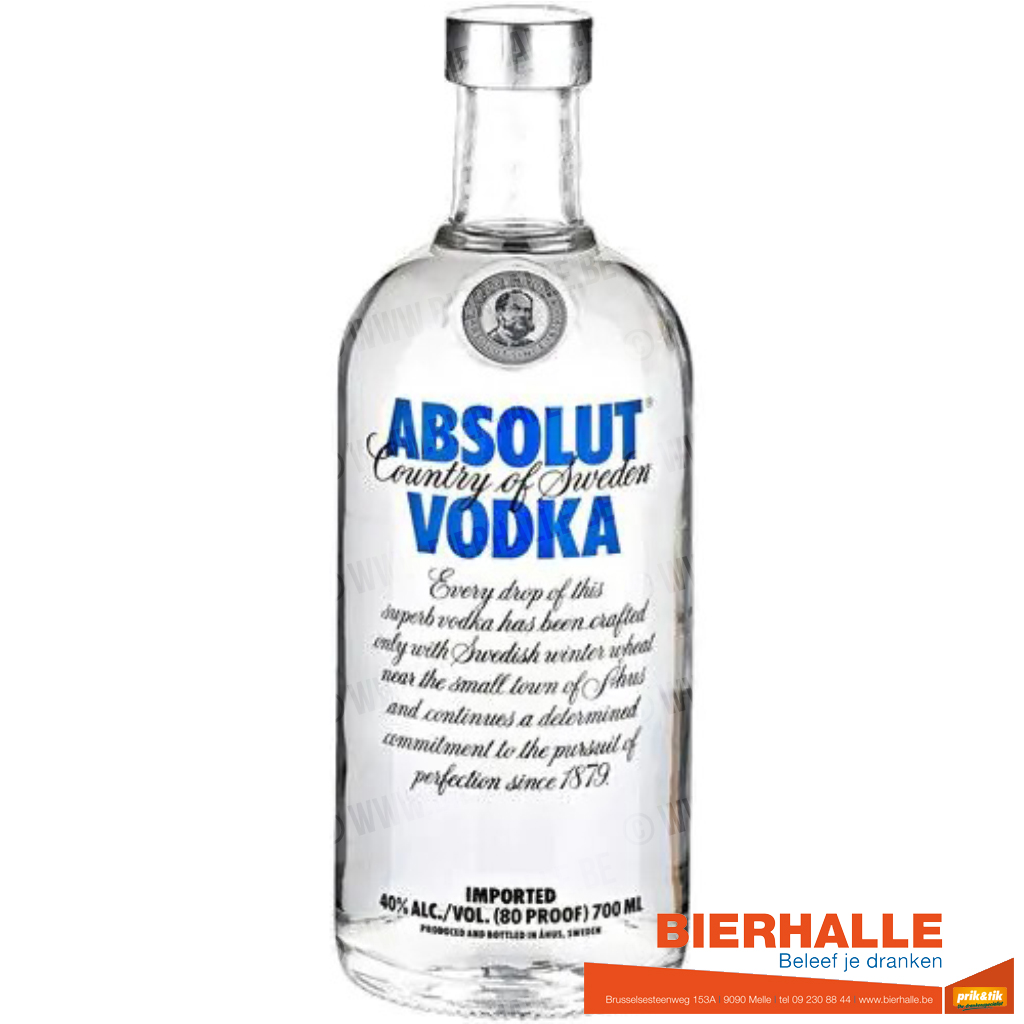 VODKA ABSOLUT BLUE 40% 70CL