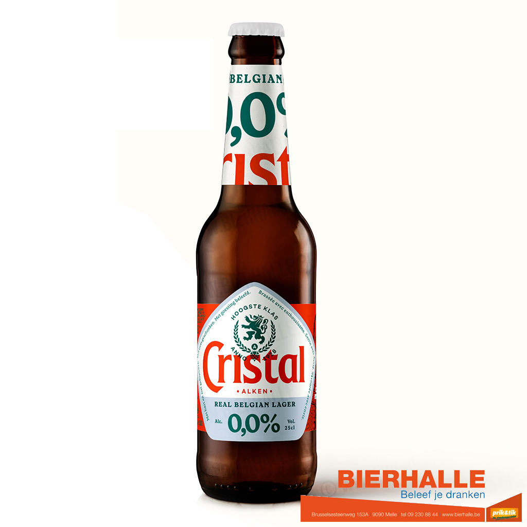 CRISTAL 0% - ALCOHOLVRIJ 25CL