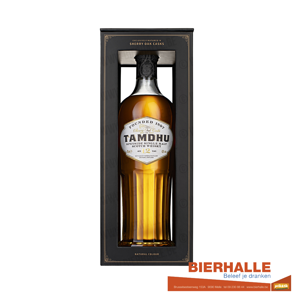 WHISKY TAMDHU 12 YEARS 70CL 43% SHERRY OAK CASKS 