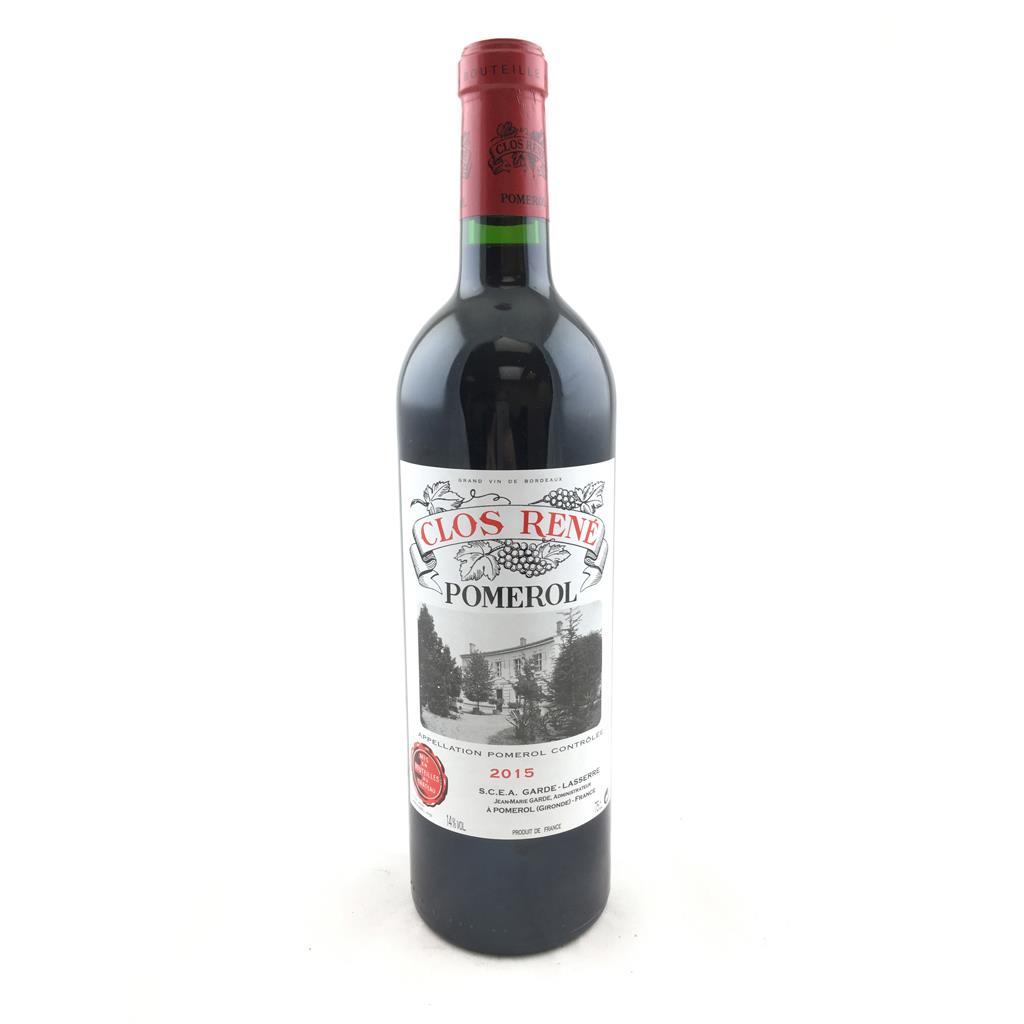 CLOS RENE POMEROL 75CL *2017-2021 ROOD