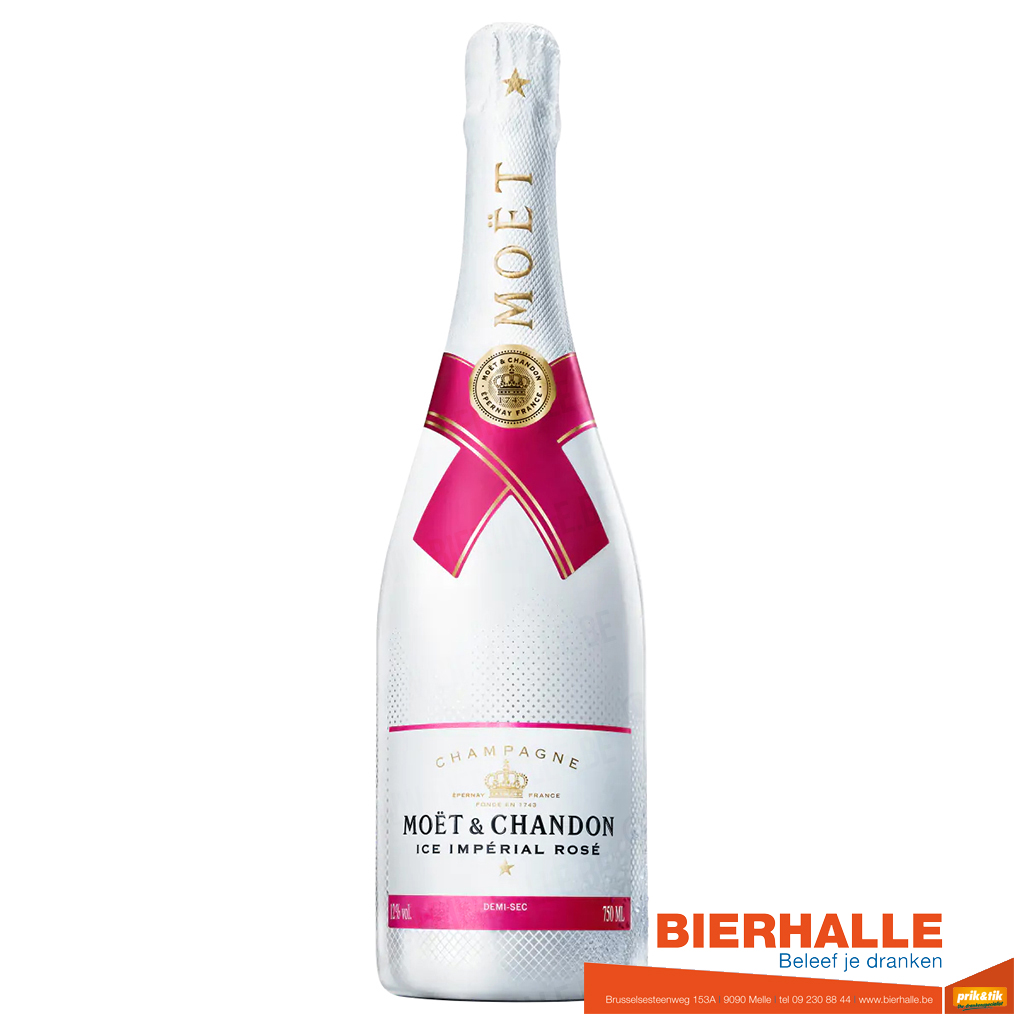 ROSE CHAMPAGNE MOET CHANDON ICE 75CL *DEMI-SEC  