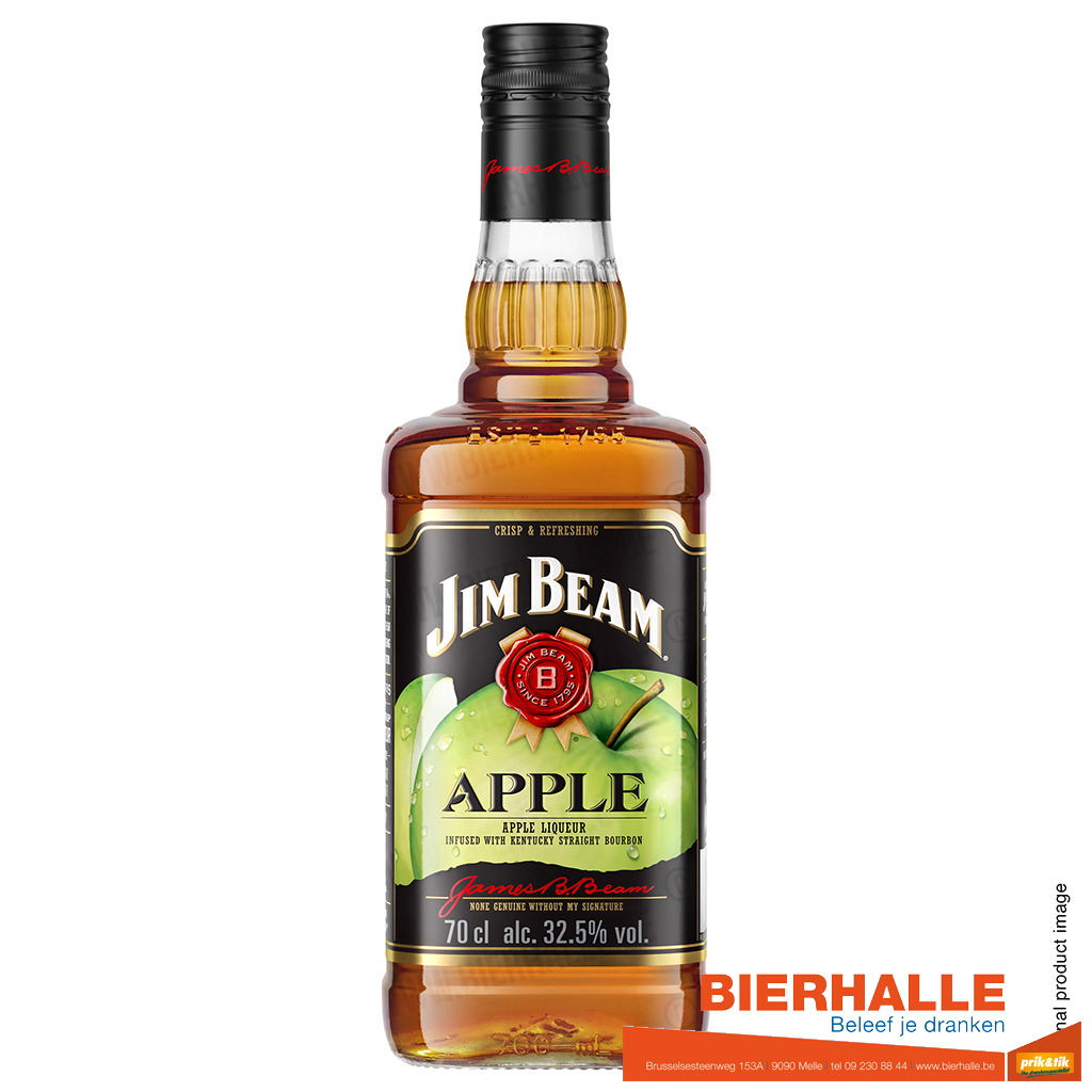 WHISKY JIM BEAM APPLE 70CL 35% BOURBON