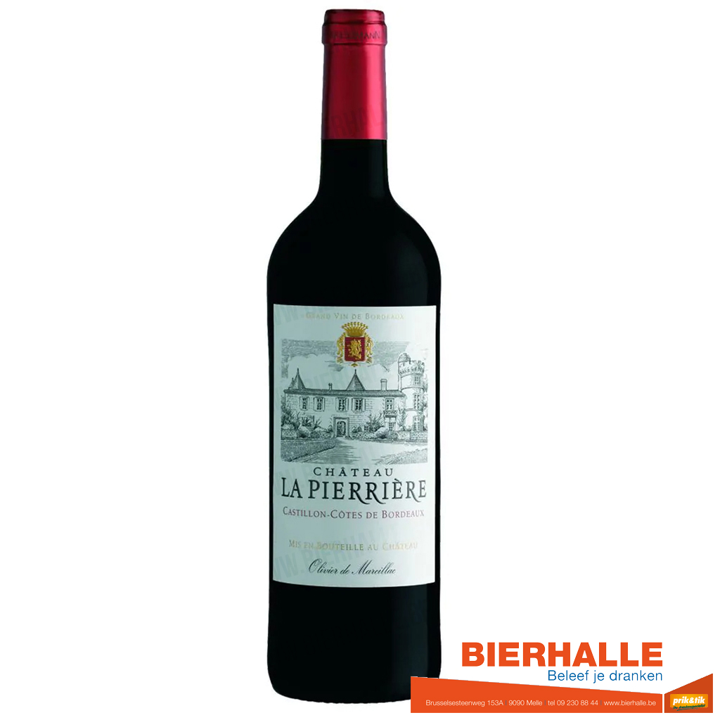 CHATEAU LA PIERRIERE 75CL BORDEAUX