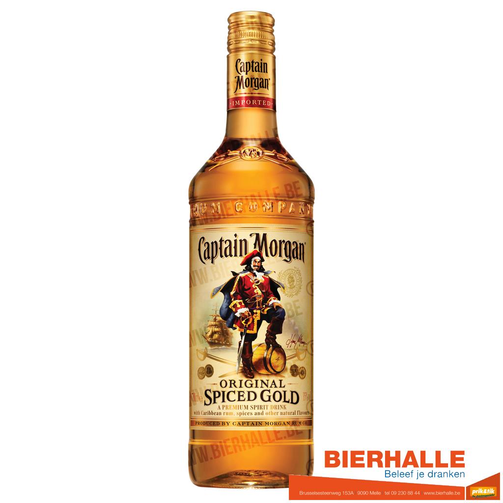 RUM CAPTAIN MORGAN 70CL 35% SPICED GOLD