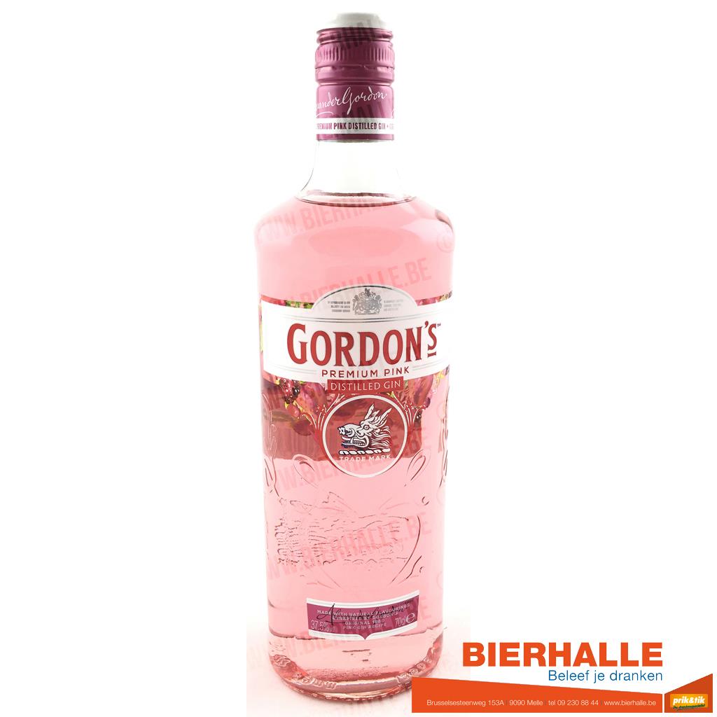 GIN GORDON PREMIUM PINK 70CL  37.5%
