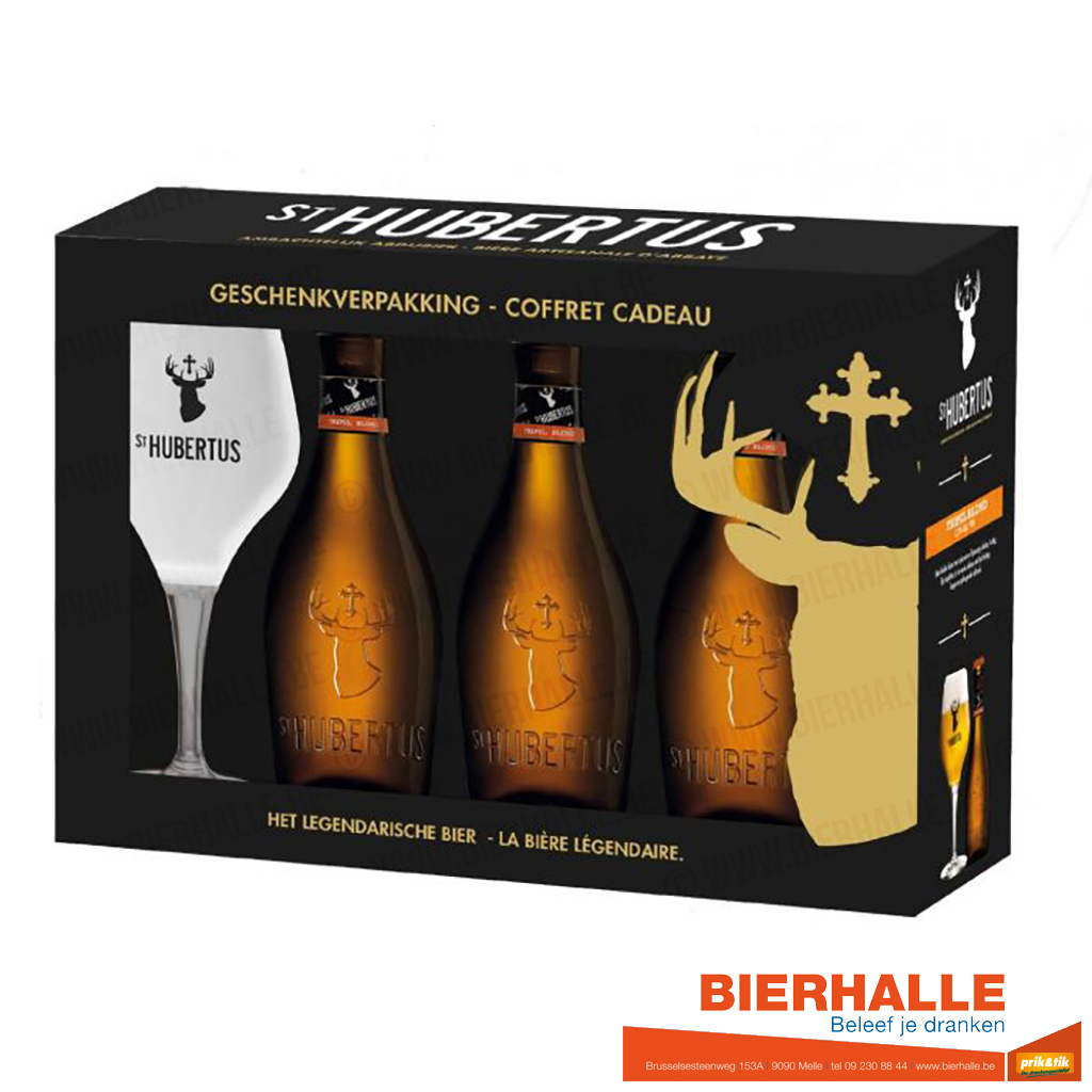 ST-HUBERTUS 33X3+GLAS *GIFT