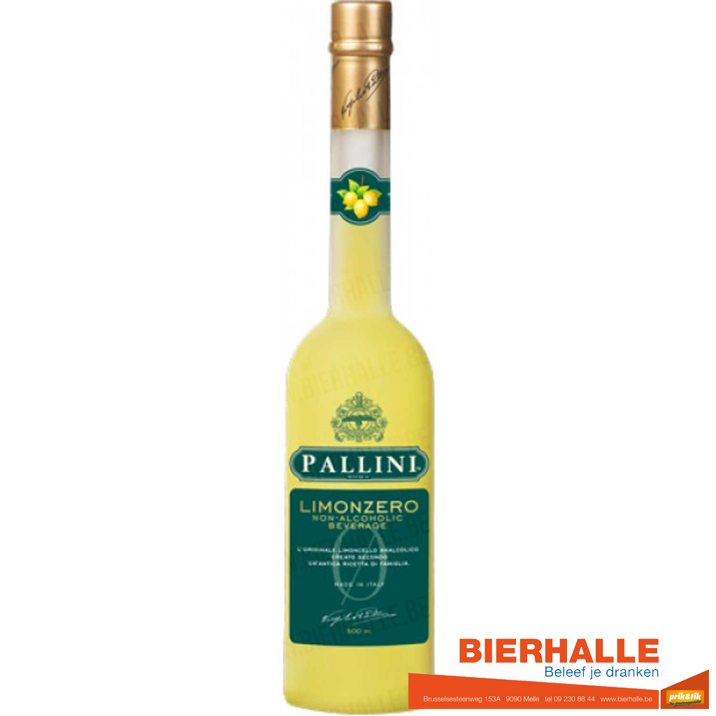 LIMONCELLO PALLINI 0,0% 50CL ALCOHOLVRIJ