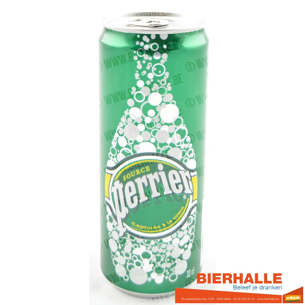 PERRIER 33CL *BLIK *SPUIT