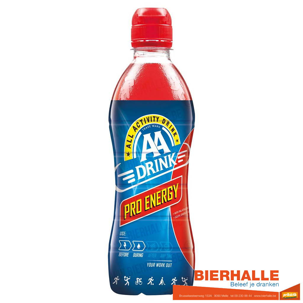 AA DRINK PRO ENERGY 50CL PET