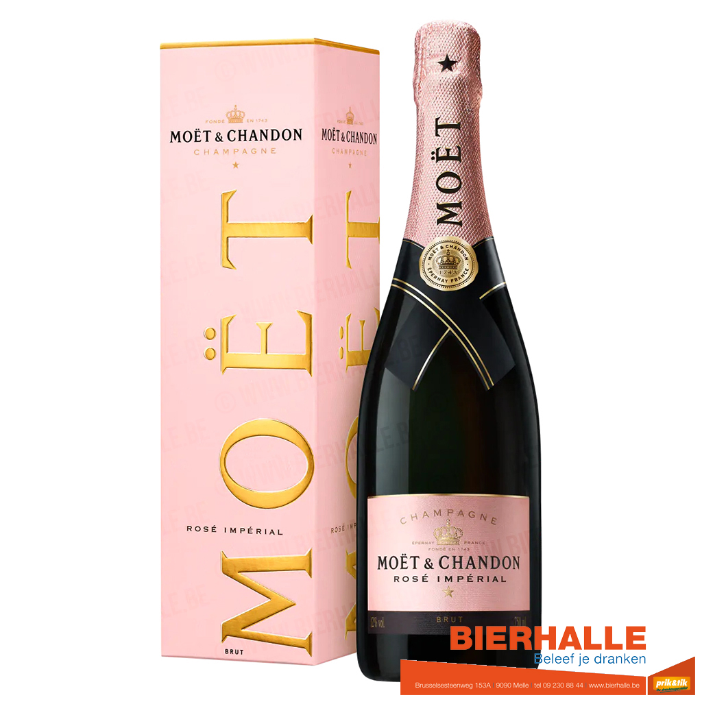 CHAMPAGNE MOET CHANDON IMPERIAL ROSE 75CL