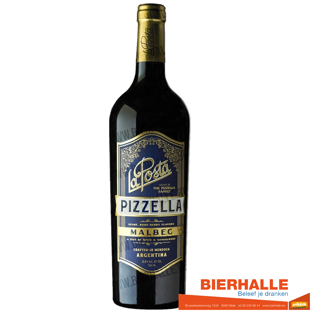 55. LA POSTA PIZZELLA MALBEC 75CL ROOD ARGENTINIE