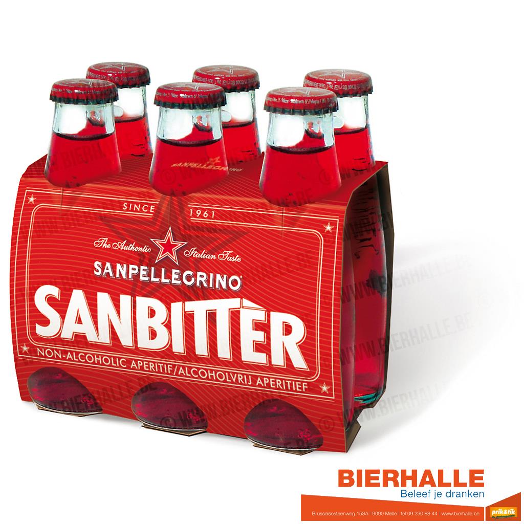 SANBITTER BY SAN PELLEGRINO 10CL X6 - 0%